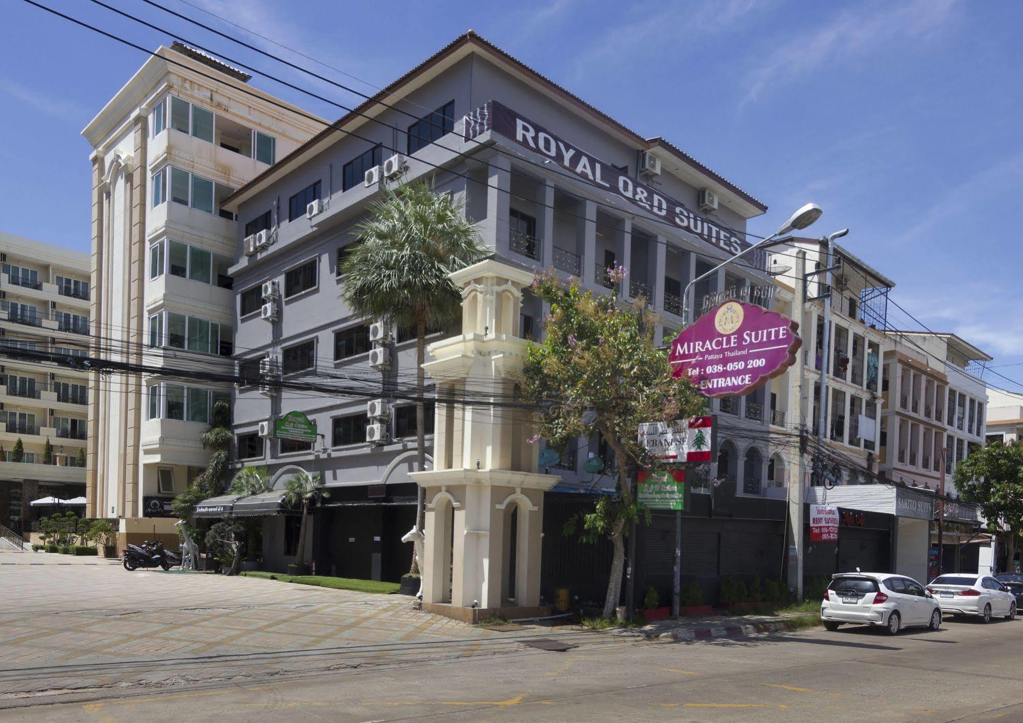 Royal Q & D Suites Pattaya Eksteriør bilde